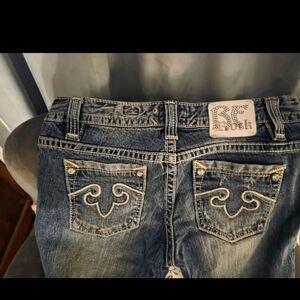 ReRock Women's Blue Boot Cut Jeans